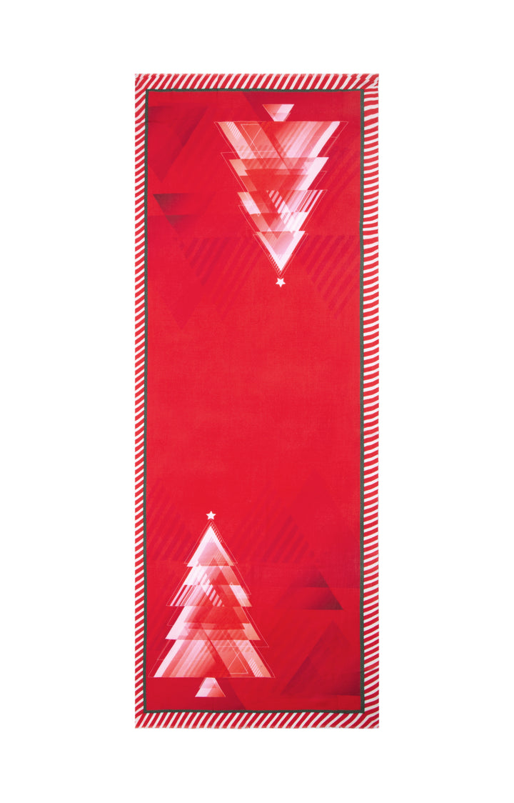 Elegant Merino wool and silk shawl draped over shoulders,perfect for women's evening wear