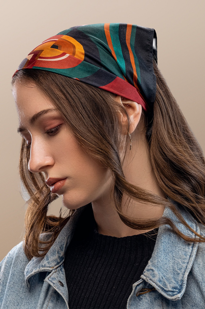 Merry and Bright - 100% Premium Silk Scarf