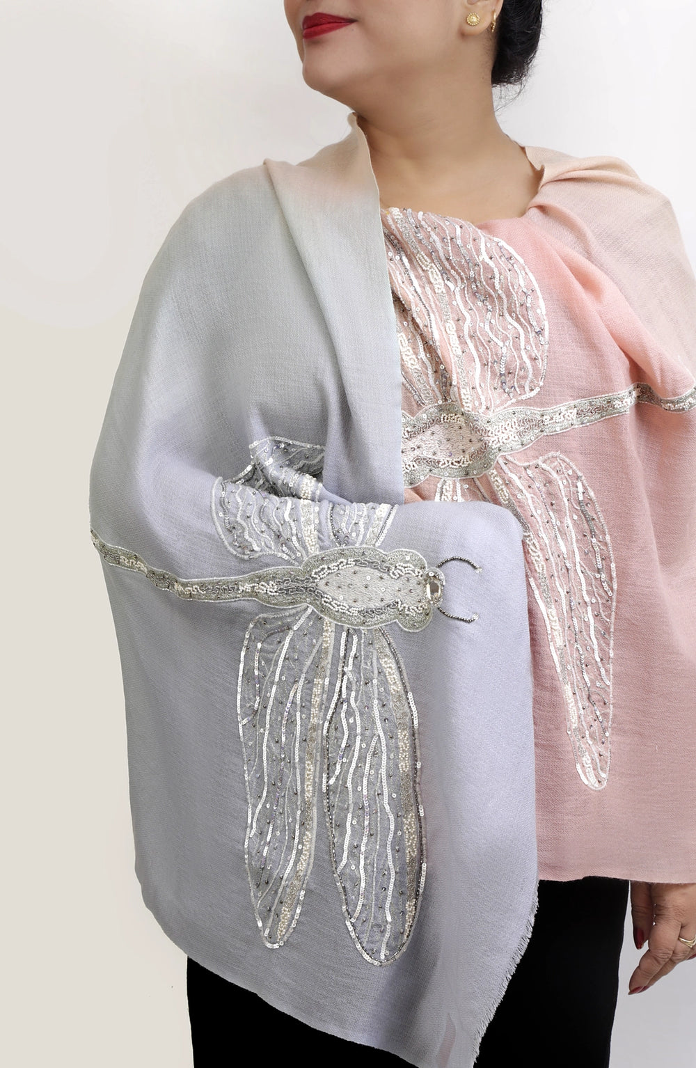 embroidered shawl