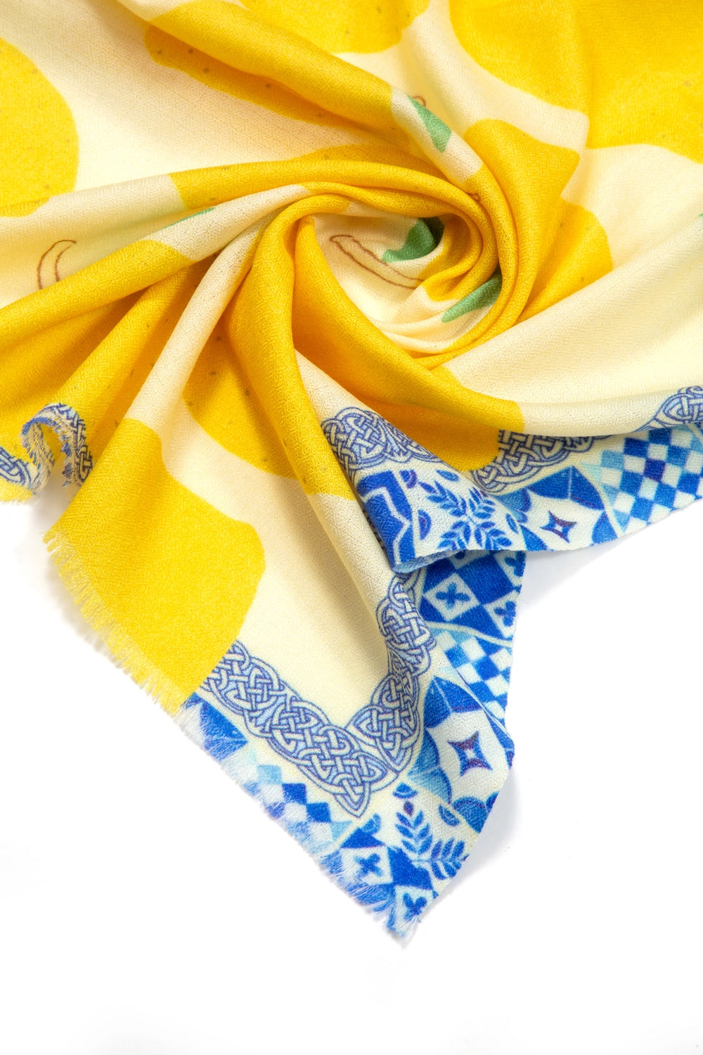 Elegant Merino wool and silk shawl draped over shoulders,perfect for women's evening wear