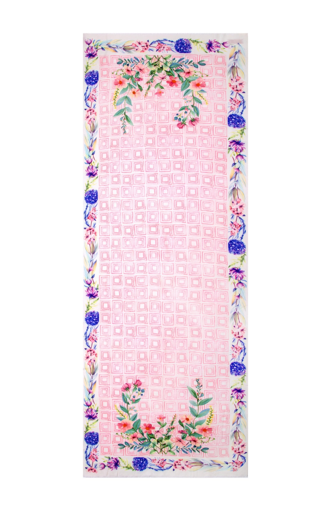 Elegant Merino wool and silk shawl draped over shoulders,perfect for women's evening wear