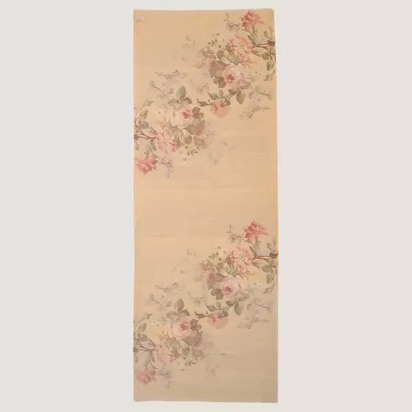 Elegant Merino wool and silk shawl draped over shoulders,perfect for women's evening wear