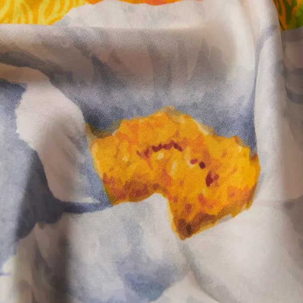 Sunshine - Silk Scarf Bandana