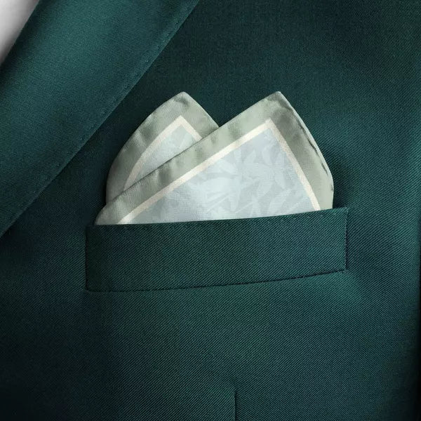 green pocket square