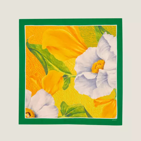 Sunshine - Silk Scarf Bandana