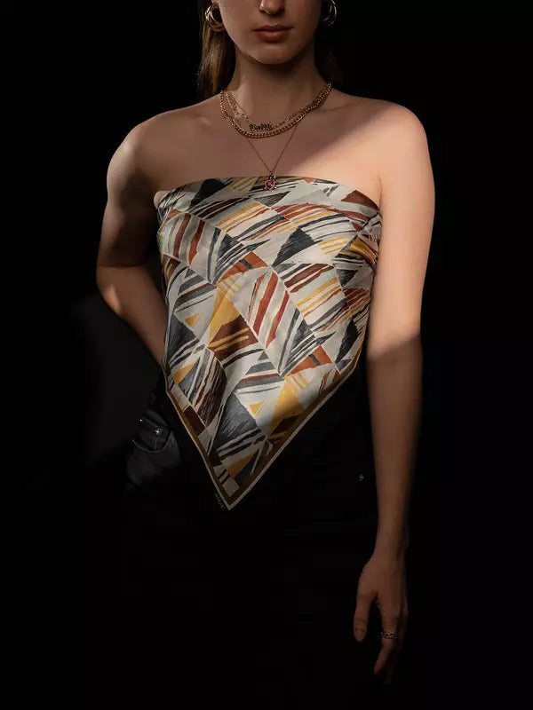 Fade Away - Silk Scarves For Women