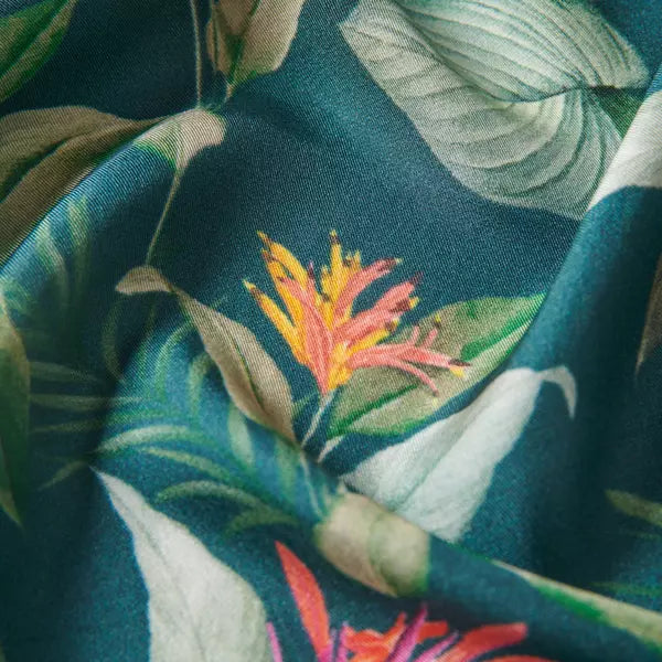 Bay Breeze - 100% silk scarf for hair