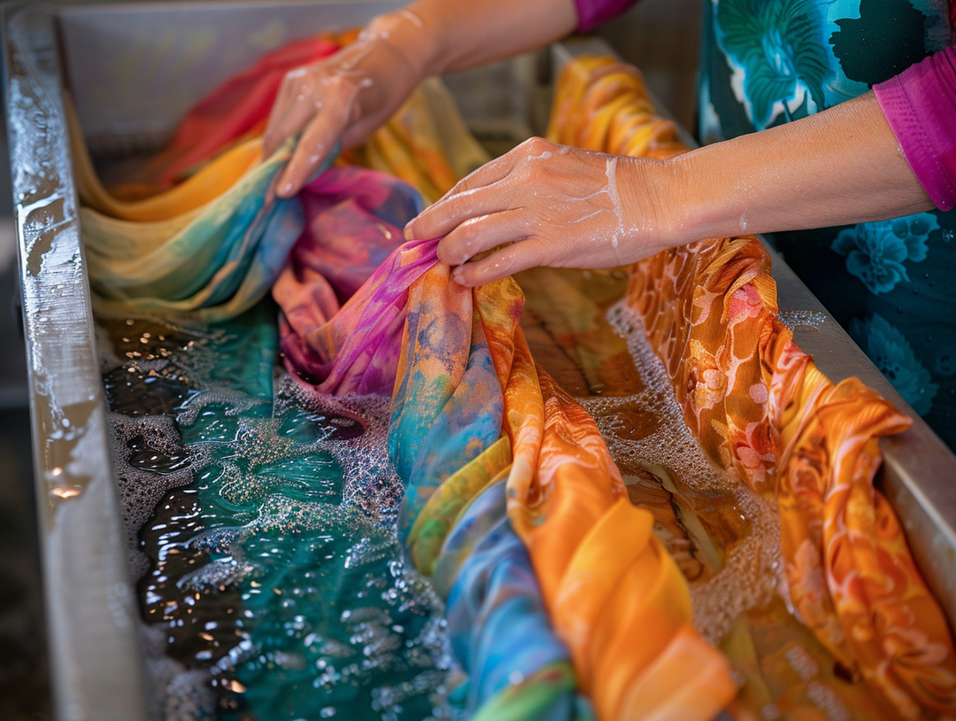 Sustainable Fashion: Embrace Hand Washing for Your Silk Scarves