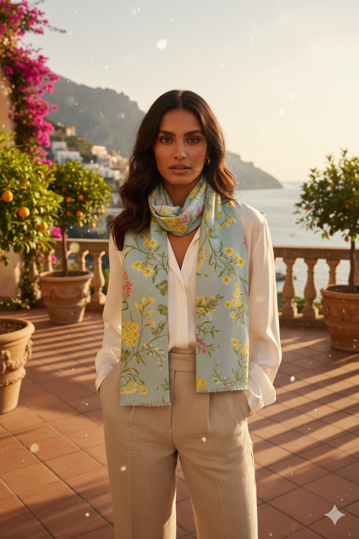 Meraki Unlimited: Festive Holiday Shawl - Elegant & Warm