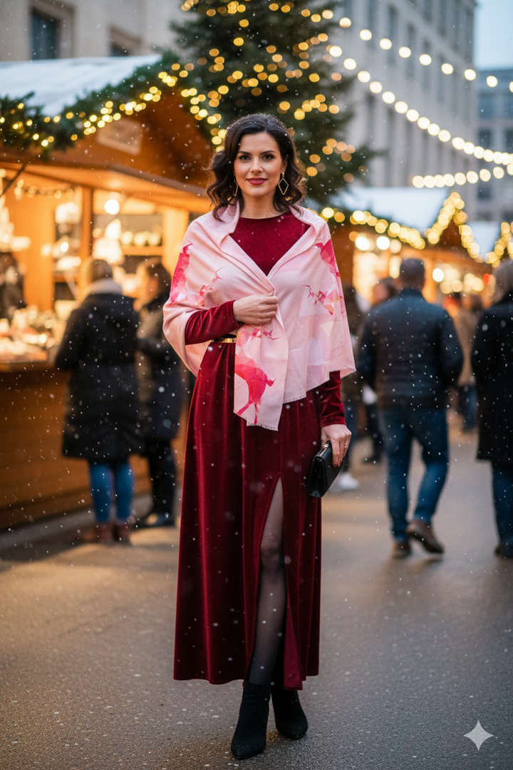 SLEIGH RIDER | Holiday 2025 Limited Edition Shawl